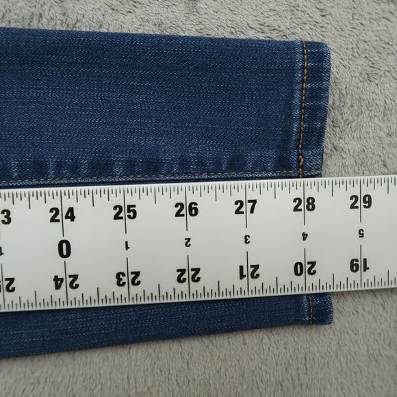 Madewell Jeans Women's Size 26 Blue Mid-Rise Roadtripper Denim Pants 28" Inseam - Picture 4 of 16